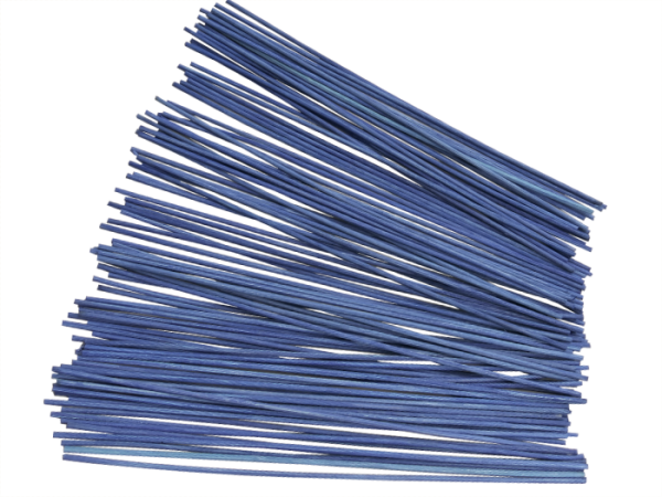 100 Peddigrohr Staken blau 3,0mm 28cm lang